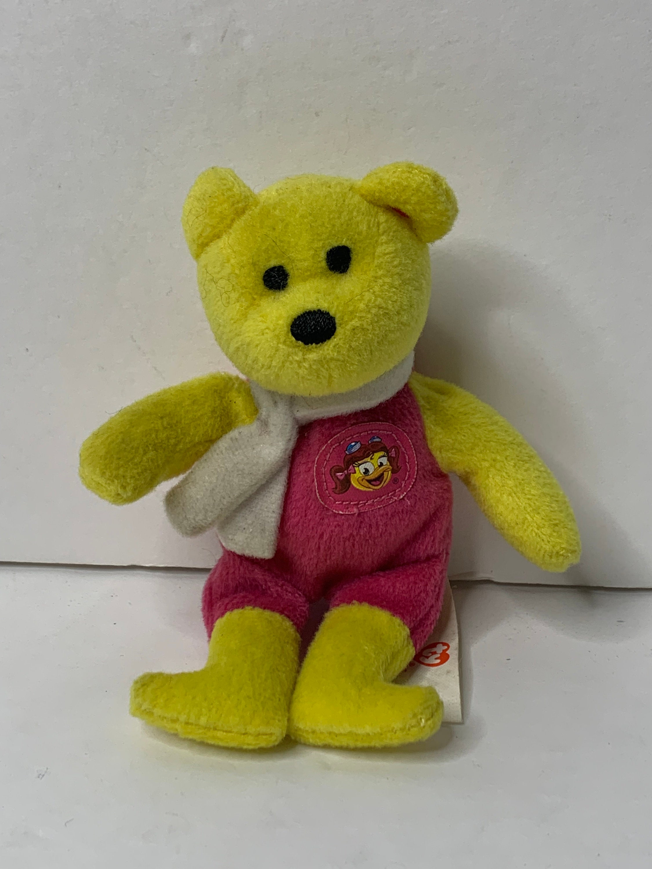 Ty Birdie the Bear Teenie Beanie Baby Plush Bear 5