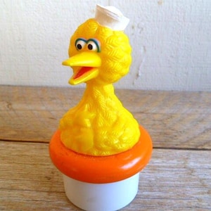 Sesame Street Big Bird Sitting Figure 4.5&quot; Tall