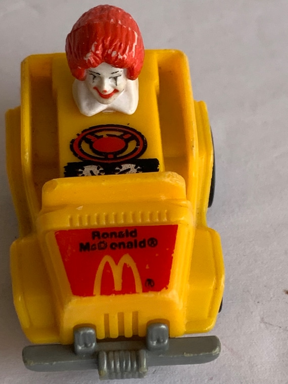 Ronald Mcdonald Race Car 1985 Mcdonalds - Etsy
