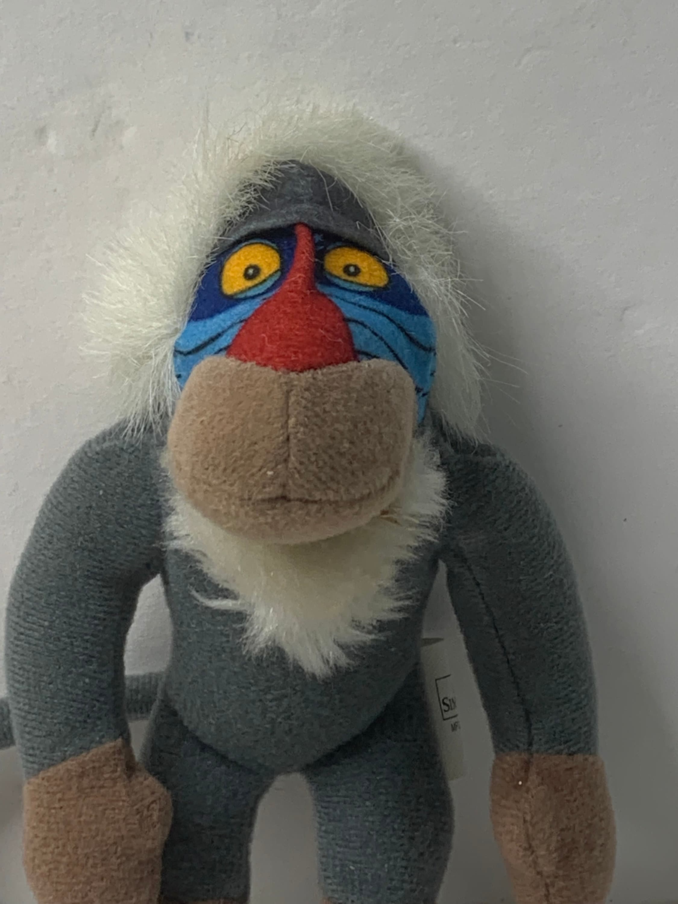 ライオンキングII シンバズプライド ラフィキ ぬいぐるみ 高さ4.5