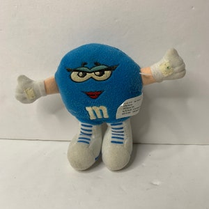 Mars M&M Candy &quot;Bella Blue&quot; Plüsch 1998 Stofftier