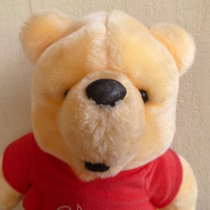 Disney Winnie the Pooh Jointed Plush Bear 14.5&quot; Tall Stuffed Toy Doll