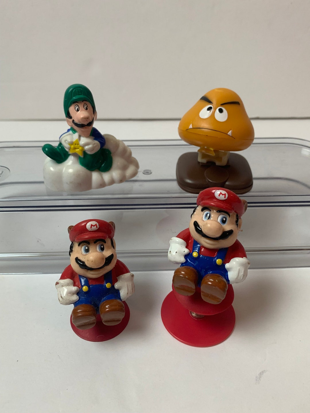 Nintendo Super Mario Bros Christmas Ornaments Cake Toppers Figurine