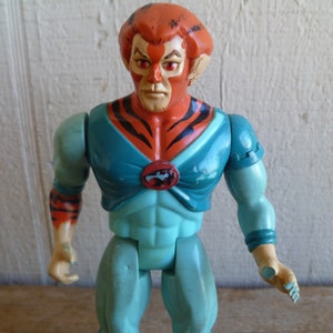 Thundercats &quot;Tygra&quot; Punching Action Figure 6.25&quot; Tall 1985 See Description & Photos