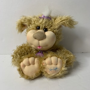 Cabbage Patch Kids Puppy Dog W/ Leash and Collar 10" Long