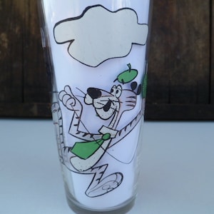 Cool Cat Beaky Buzzard Glass Pepsi Collector Series Warner Bros. 6.25" Tall 1976