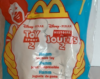 Figura de Hamm de Toy Story 2, figura de Disney para tarta de 1999, nueva en paquete