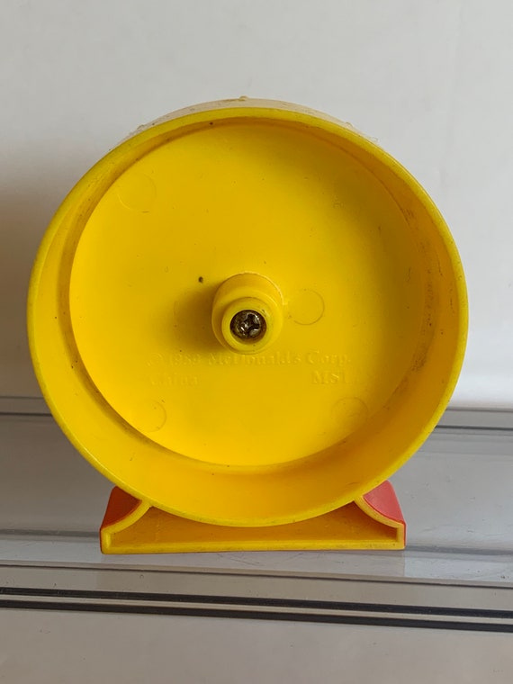 Mcdonalds Airplane Clock Ronald Mcdonalds 1989 Vintage Condition