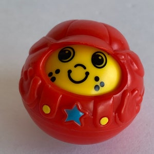 Fisher Price Little Under 3 Red Ball Vintage McDonalds 1994