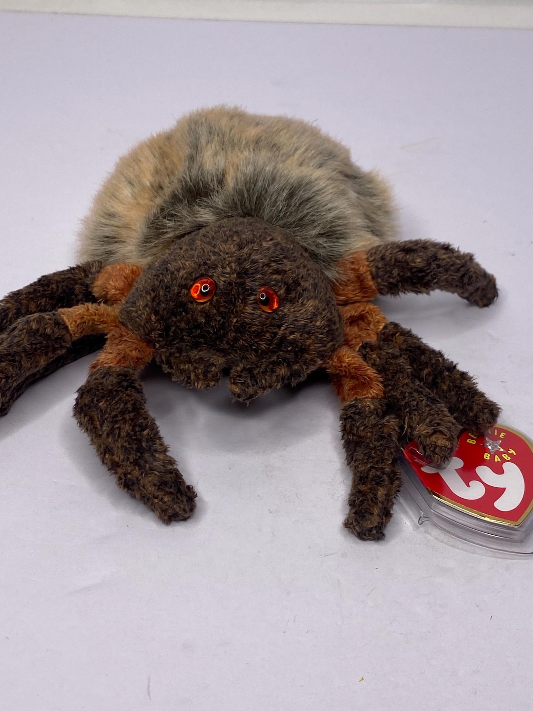 Ty Hairy the Spider Beanie Babies Plush Spider W/ Tags 8" Long 2000 ...