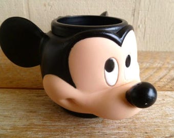 Taza de colección 3D de Mickey Mouse de Disney, "Aplausos", 15 cm de ancho x 8,9 cm de alto