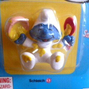 The Smurf Collectable Figure MOC New Peyo 1995