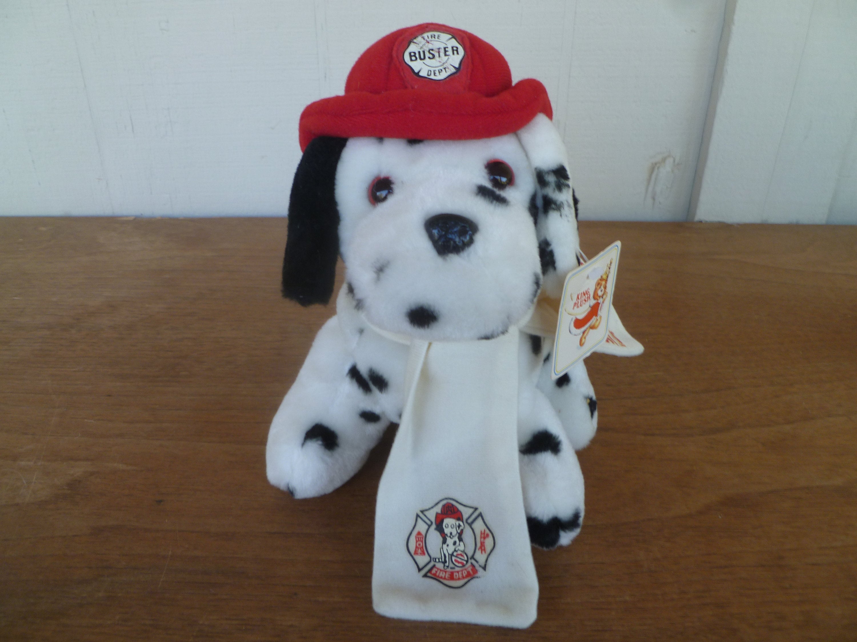 Dalmatian Plush Dog Puppy safeway Buster W Tags Royal Plush Toys 9 Tall Stuffed Animal Toy Etsy