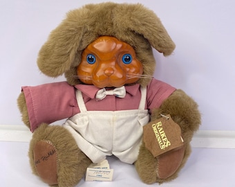 Vintage-raikes Bears-stuffed Animal-robert Raike-collectible-1989