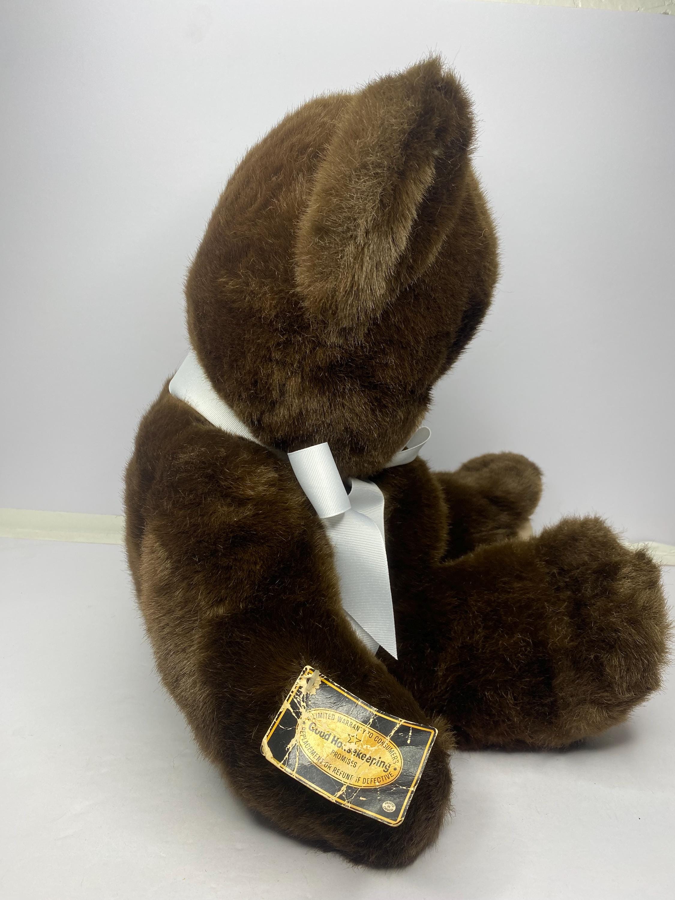 Vintage Plush Teddy Bear 24K Polar Puff Special Effects Plush W