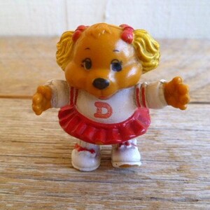 Get Along Gang Dotty Dog PVC Cake Topper 2" Tall 1984