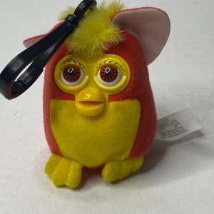 Furby Plüsch-Schlüsselanhänger Schütteldie Happy Meal Toy 4 &quot;Tall 2000