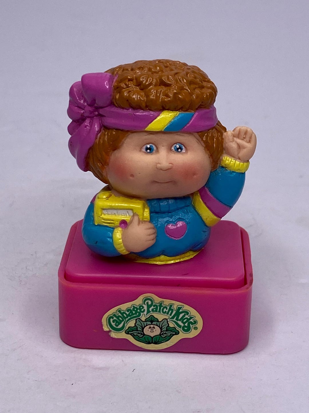 Cabbage Patch Kids Miniature Figure With Stamp 2.5