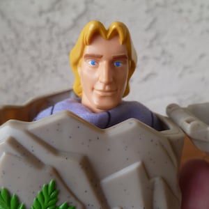 Disney Movie Pocahontas Captain John Smith Cake Topper Burger King 4.5&quot; Tall 1990s