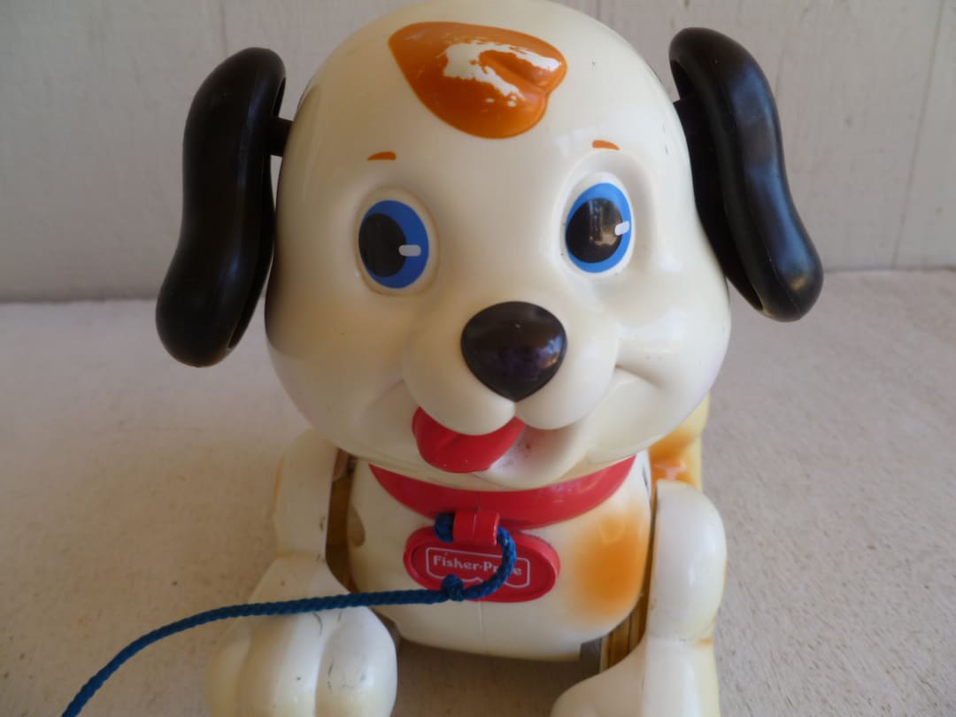 Fisher Price Puppy Dog Pull Toy Vintage No Tail - Etsy