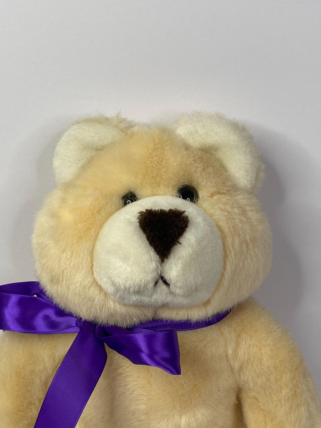 Vintage Plush Paraded Teddy Bear 15" Tall 1987 Stuffed Animal Toy - Etsy