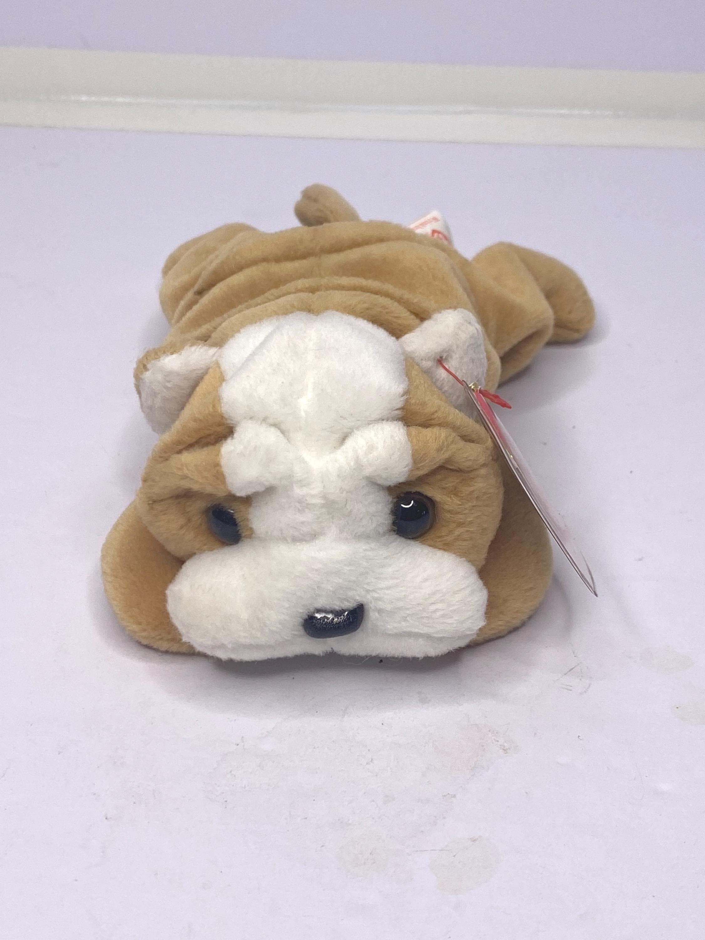 Vintage plush bulldog - Etsy 日本
