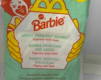 "McDonalds ""Angel Princess Barbie" #3 Figur Mattel 1996 NIP."