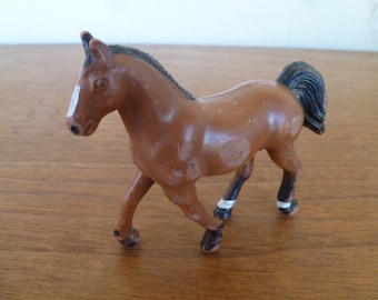 Figurine cheval en plastique Tennessee Walker, Funrise, 3,5 pouces de haut, 1988