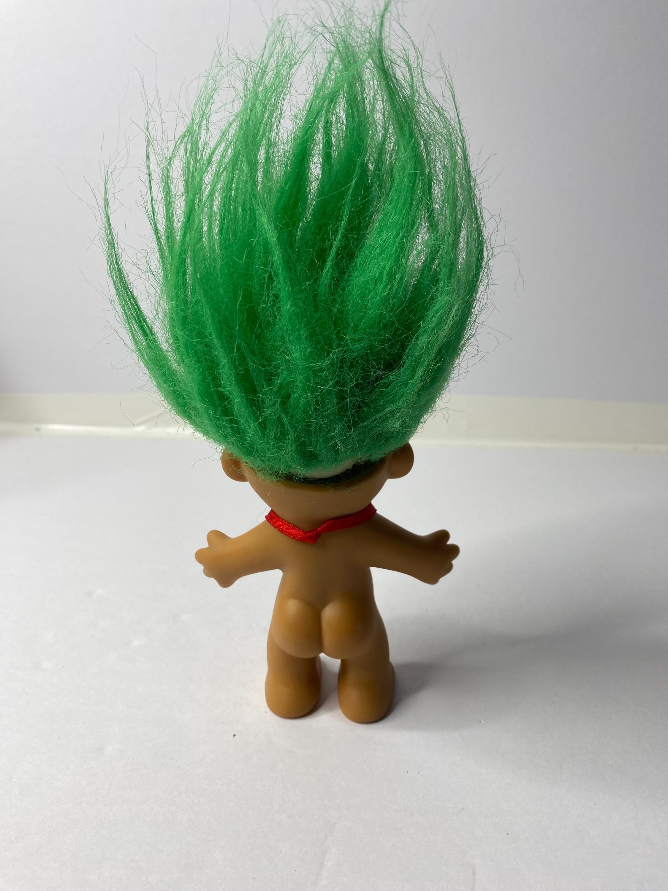 Russ Berrie Troll Green Hair 8