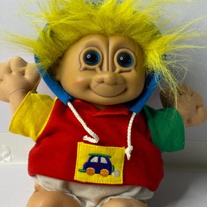 Russ Troll Puppe Stoffpuppe 15 Zoll Vintage entzückende Stofftier-Puppe