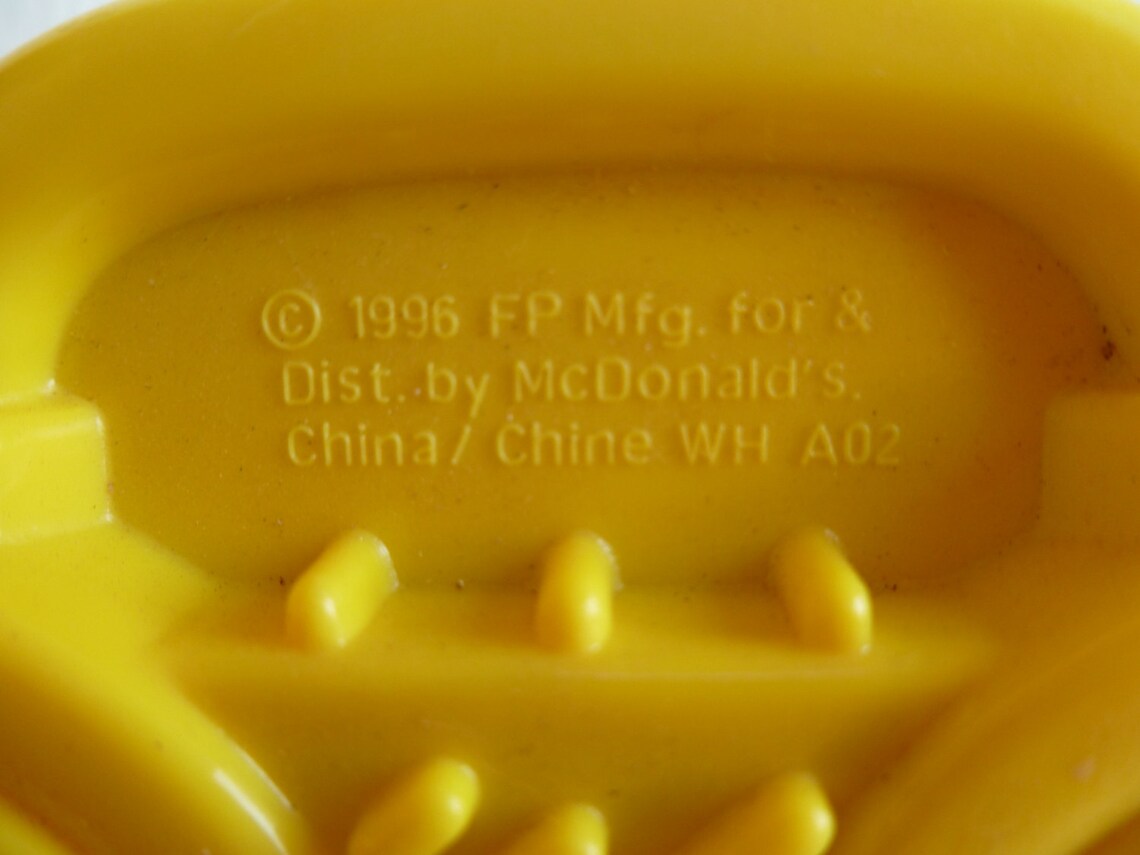Mcdonalds Under 3 Toy Fisher Price Radio Rattle Etsy