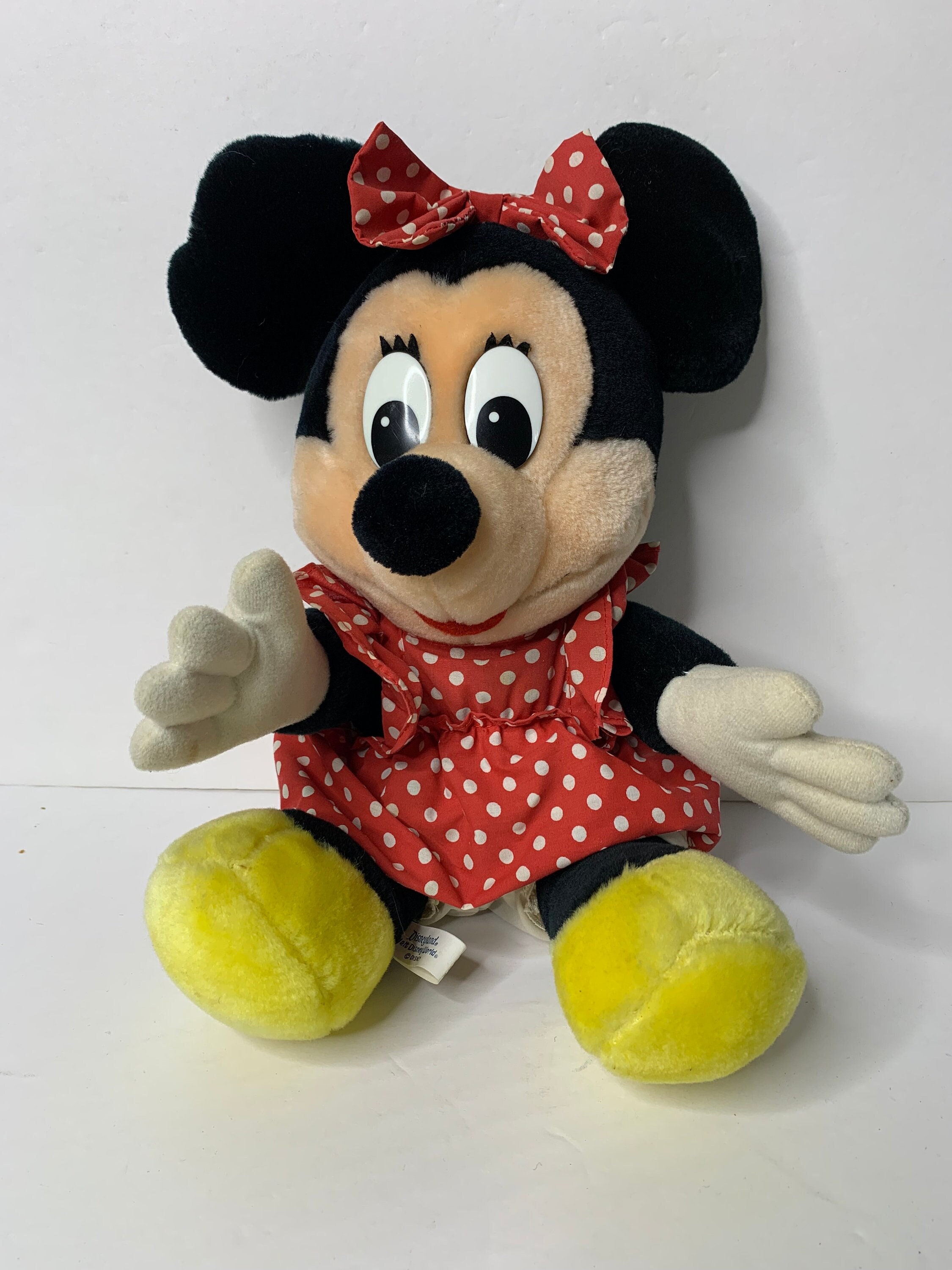 ディズニー ミニーマウス ぬいぐるみ 高さ13インチ ぬいぐるみ人形