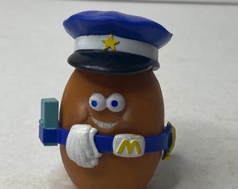 1988 Mcdonalds Fireman Mcnugget ( Hat and Belt Tacked On) - Etsy