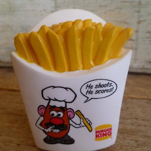 Burger King &quot;French Fries&quot; 1998 3.5&quot; Tall Hasbro