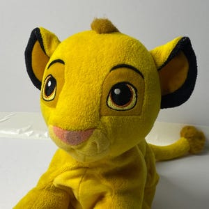 Lion King Baby Simba Plush Stuffed Lion Disney 10&quot; Tall Stuffed Animal Toy