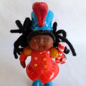 Cabbage Patch Kids Miniature Christmas Band Leader Figurine 3.5&quot; Tall 1984