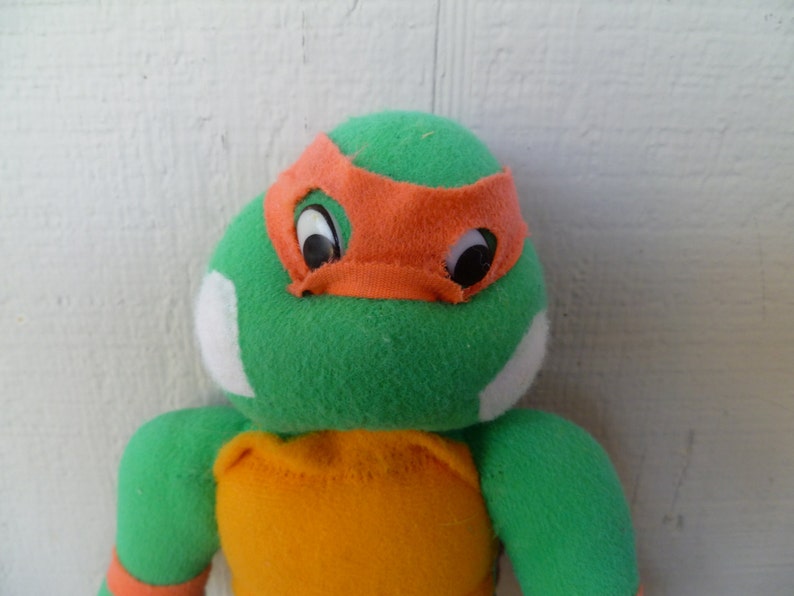 Teenage Mutant Ninja Turtle Plush Ace Novelty Vintage Etsy