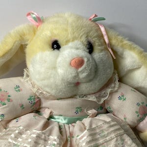 Plush Bunny Rabbit K Mart 16&quot; Tall 1994 Stuffed Animal Toy