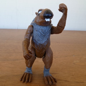 Teenage Mutant Ninja Turtle Splinter the Mutant Rat Sensei Action Figure Cake Topper 4.5&quot; Tall 1995