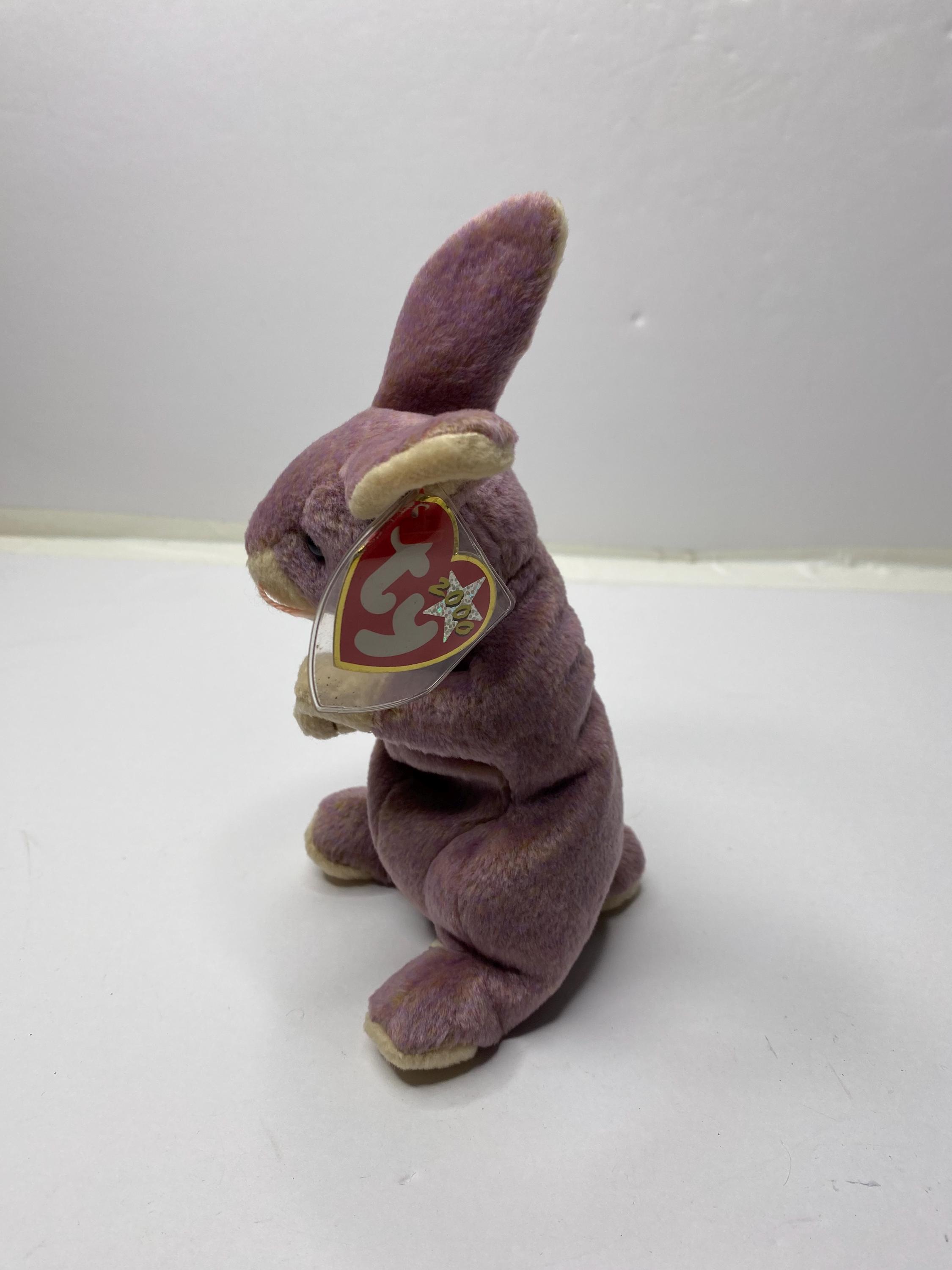 Ty Springy Ty Springy the Rabbit Beanie Babies Plush Purple Bunny Rabbit 8
