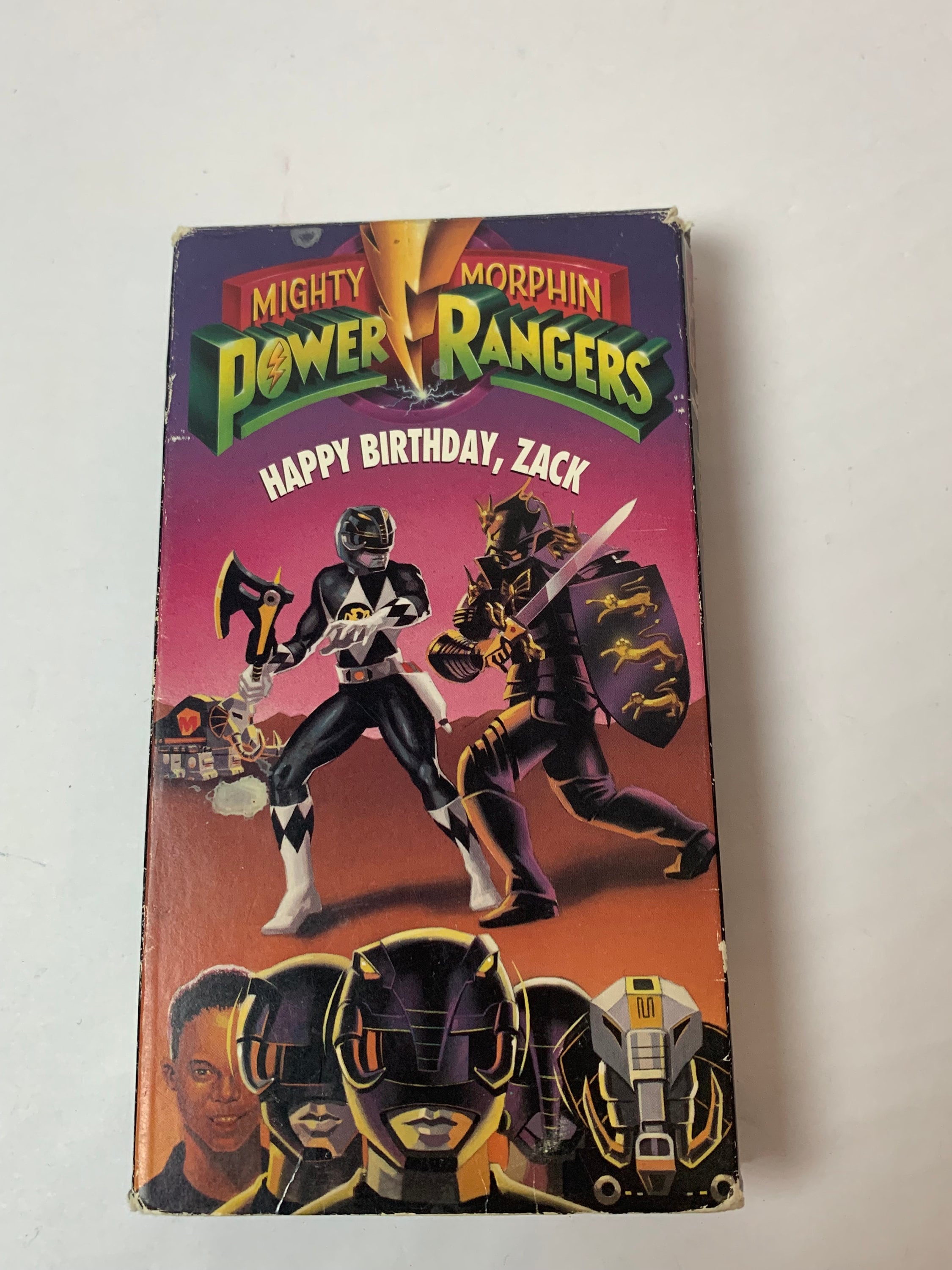 Mighty Morphin Power Rangers Happy Birthday Zack, Movie VHS 1993