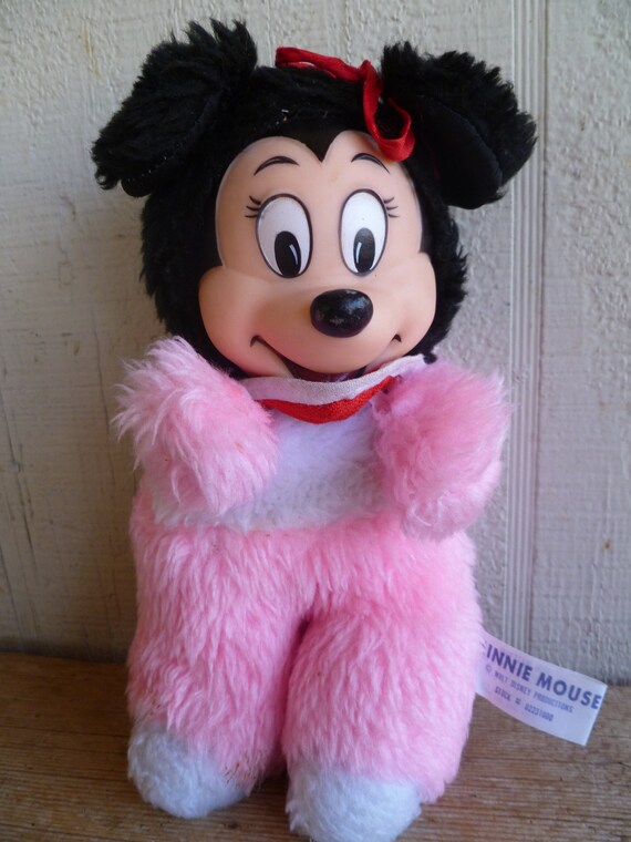 pink minnie mouse plush