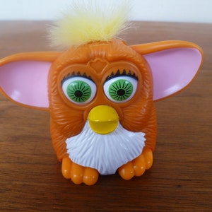 Pomarańczowy Furby McDonalds Happy Meal Zabawka 1998