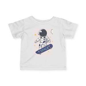 Astronaut Infant T-Shirt | Fun Space Adventure Tee | Cute Baby Gift | Toddler Outfit | Kids Astronomy Apparel