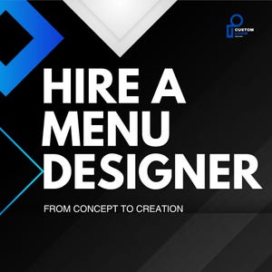 Servicio de diseño de menús para bodas / Contratar a un diseñador de menús / Servicio de diseño de menús / Diseño de menús de comida / Menú de restaurante / Diseño de menús de comida de cafetería