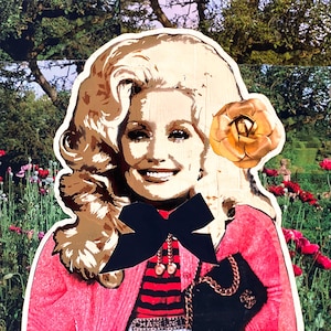 Póster impreso de Dolly en rosa