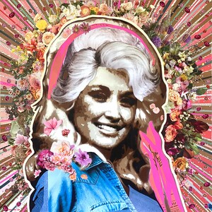 Impresión de póster de Dolly on Pink