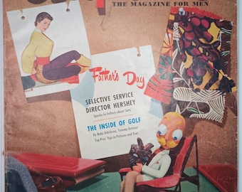 1951年7月 エスクァイア誌 ヴィンテージメンズマガジン