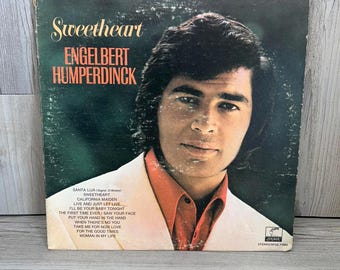 Engelbert Humperdinck - Sweetheart Vinyl Record Album - 1971 - Etsy