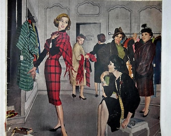 vintage Saturday Evening Post Magazine - 10 janvier 1959